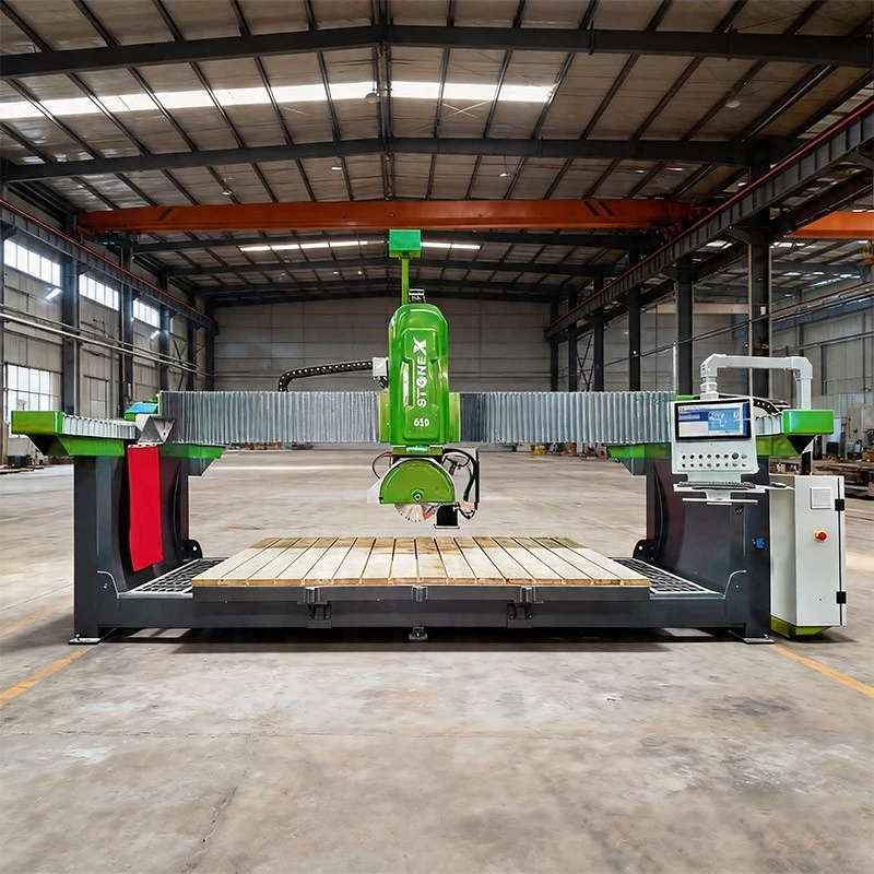 4+1 Axis CNC Bridge Saw factory